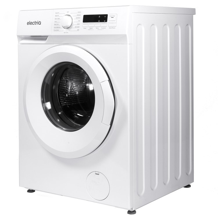 electriQ 8kg 1400rpm Freestanding Washing Machine - White