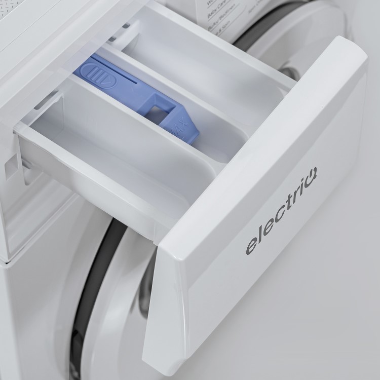electriQ 8kg 1400rpm Freestanding Washing Machine - White