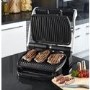 GRADE A1 - Tefal gc713d40 OptiGrill+ Health Grill with 6 Automatic Settings & Cooking Sensor - Stainless Steel