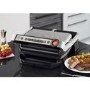 GRADE A1 - Tefal gc713d40 OptiGrill+ Health Grill with 6 Automatic Settings & Cooking Sensor - Stainless Steel