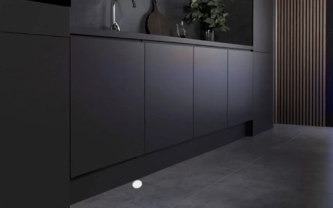 light on floor display dishwasher.