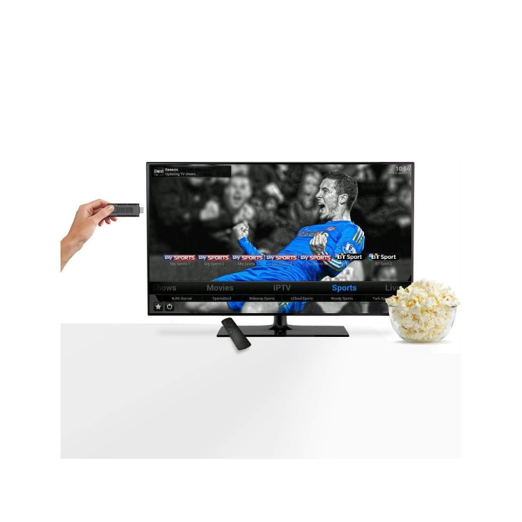 Ex Display - As new but box opened - Smart Android TV Streaming Stick for Catch Up TV Kodi Showbox with Remote Control Free Movies and Sport