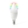 electriQ Smart dimmable colour Wifi Bulb with E14 screw ending - Alexa &amp; Google Home compatible - 3 Pack