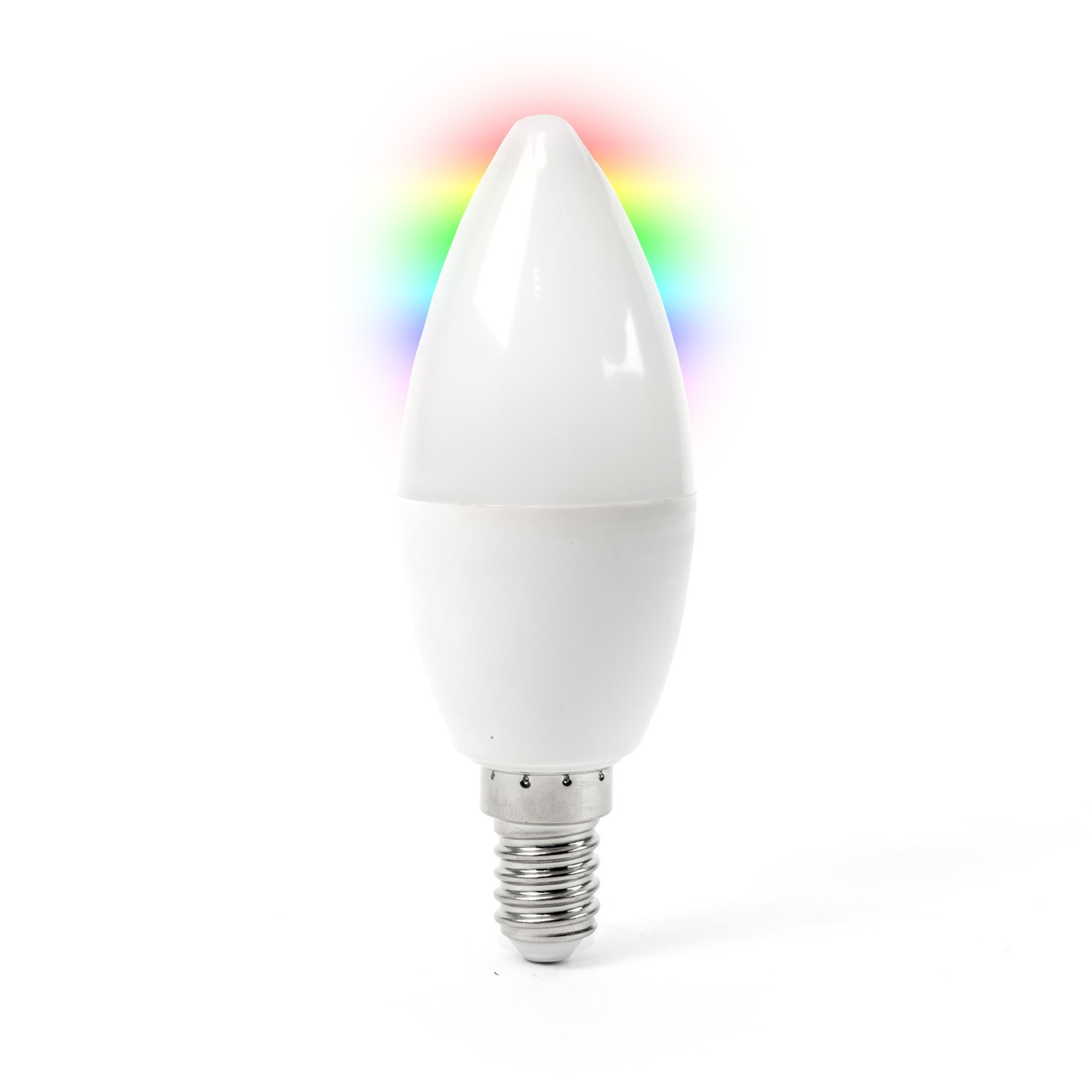 Smart Colour Wifi Bulb E14 screw ending - Alexa/Google Home