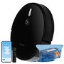 electriQ BORT Robot Vacuum Cleaner and Mop - 3500Pa Suction - Black