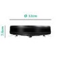 electriQ ALIX Robotic Vacuum Cleaner - 3500Pa Suction - Black