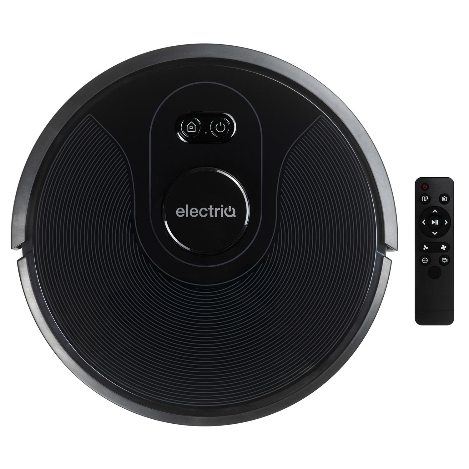 electriQ HELGA Robot Vacuum Cleaner and Mop 4000Pa Suction Black