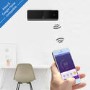 GRADE A1 - Multi-split 18000 BTU Black SmartApp WIFI Inverter Wall Air Conditioner with two 9000 BTU indoor units to a single outdoor 