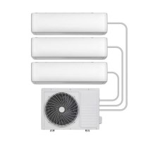 GRADE A1 - Multi-split 27000 BTU SmartApp WIFI Inverter Wall Air Conditioner with 3x 9000 BTU indoor units to a single outdoor unit