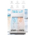 electriQ iQool Multi-Split 4 x 12000 BTU Smart Wall Mounted Air Conditioner with Heat Pump - Pipe Kits Included