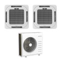 iQool-C2MSC3SPM electriQ iQool Multi-Split 1 x 18000 BTU / 1 x 12000 BTU Smart Ceiling Cassette Air Conditioner with Heat Pump - 5m Pipe Kit Included