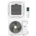 iQool-SRC48HP electriQ iQool-SRC48HP 48000 BTU Smart A++ Single Split Ceiling Cassette Air Conditioner with Heat Pump - 5m Pipe Kit Included 3 Phase