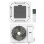 electriQ iQool-SRC48HP 48000 BTU Smart A++ Single Split Ceiling Cassette Air Conditioner with Heat Pump - 5m Pipe Kit Included 3 Phase