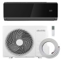 iQool24B electriQ iQool 24000 BTU WiFi Smart A++ Wall Mounted Split Air Conditioner with Heat Pump - 5m Pipe Kit Included - Black