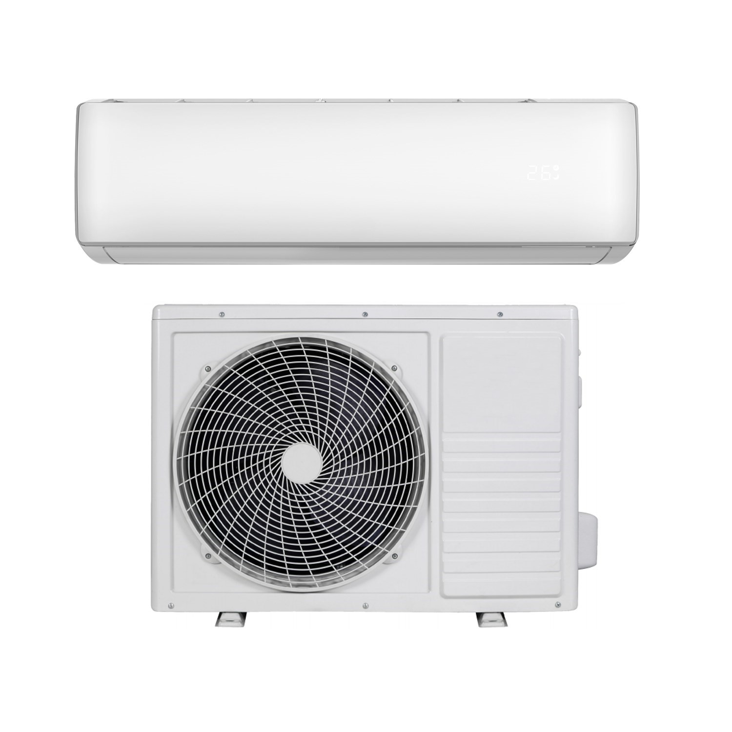 Efficient 24000 BTU Inverter Wall Split Air Con Unit - 5yr Warranty