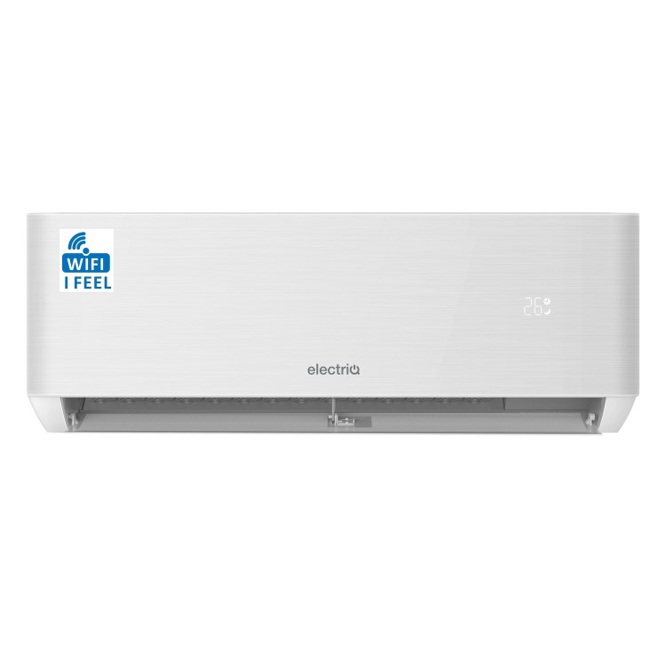 electriQ iQool 28000 BTU WiFi Smart A++ Wall Mounted Air Conditioner with Heat Pump - 5m Pipe Kit Included
