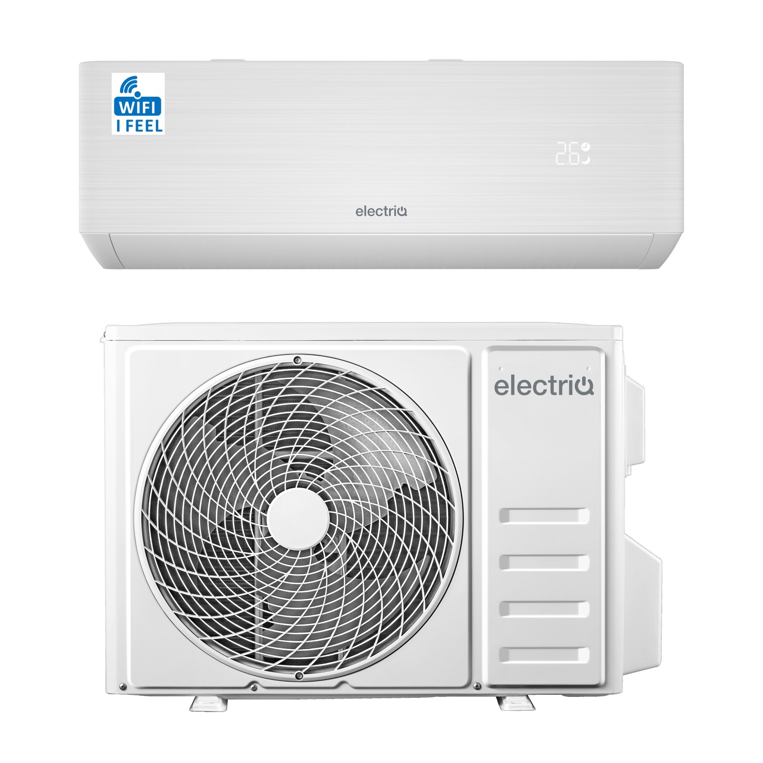 Iqool IQool Plus 9000 BTU Smart A+++ Wall Split Air Conditioner with Heat ...