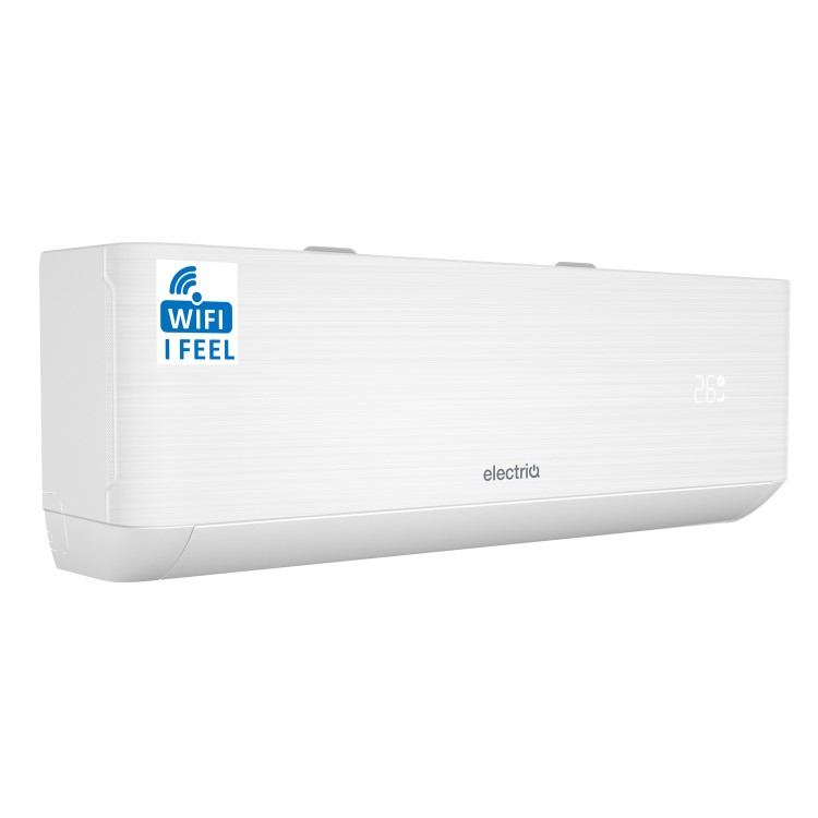 electriQ iQool 9000 BTU Smart A+++ Wall Mounted Air Conditioner with Heat Pump - 5m Pipe Kit Included