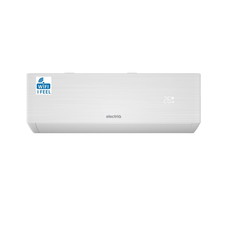 electriQ iQool 9000 BTU Smart A+++ Wall Mounted Air Conditioner with Heat Pump - 5m Pipe Kit Included