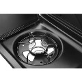 Refurbished Boss Grill Premium Dual Fuel - 2 Burner Dual Fuel BBQ Grill with Side Burner - Stainless Steel