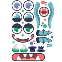 Removeable Vinyl Sticker Sheet for ElectriQ robot vacuum cleaners