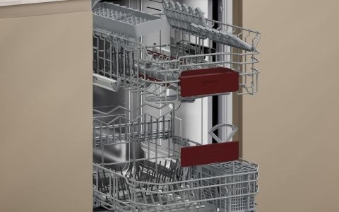 dishwasher with adjustable baskets.