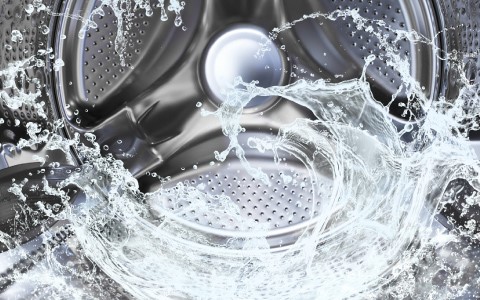 self clean washing machine.
