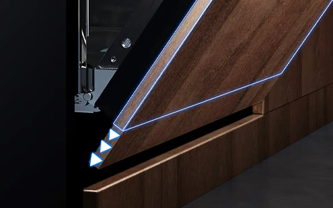 dishwasher flexible hinge.