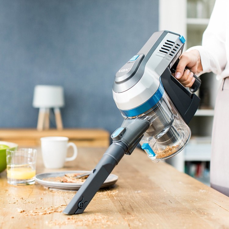 Vax tbttv1d1 SlimVac 18V Cordless Vacuum Cleaner - Grey & Blue