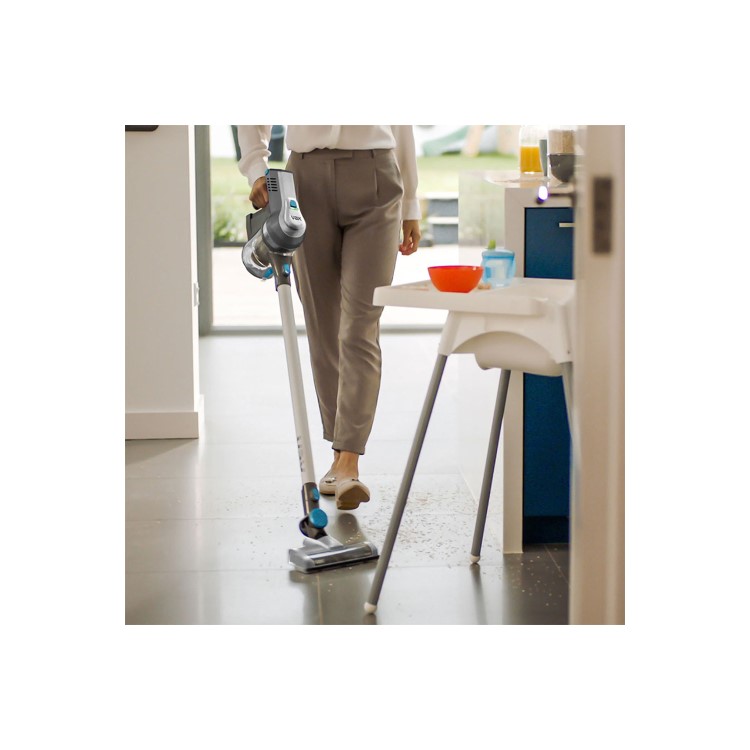 Vax tbttv1d1 SlimVac 18V Cordless Vacuum Cleaner - Grey & Blue