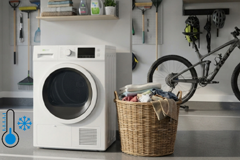 Tumble Dryer in Garage