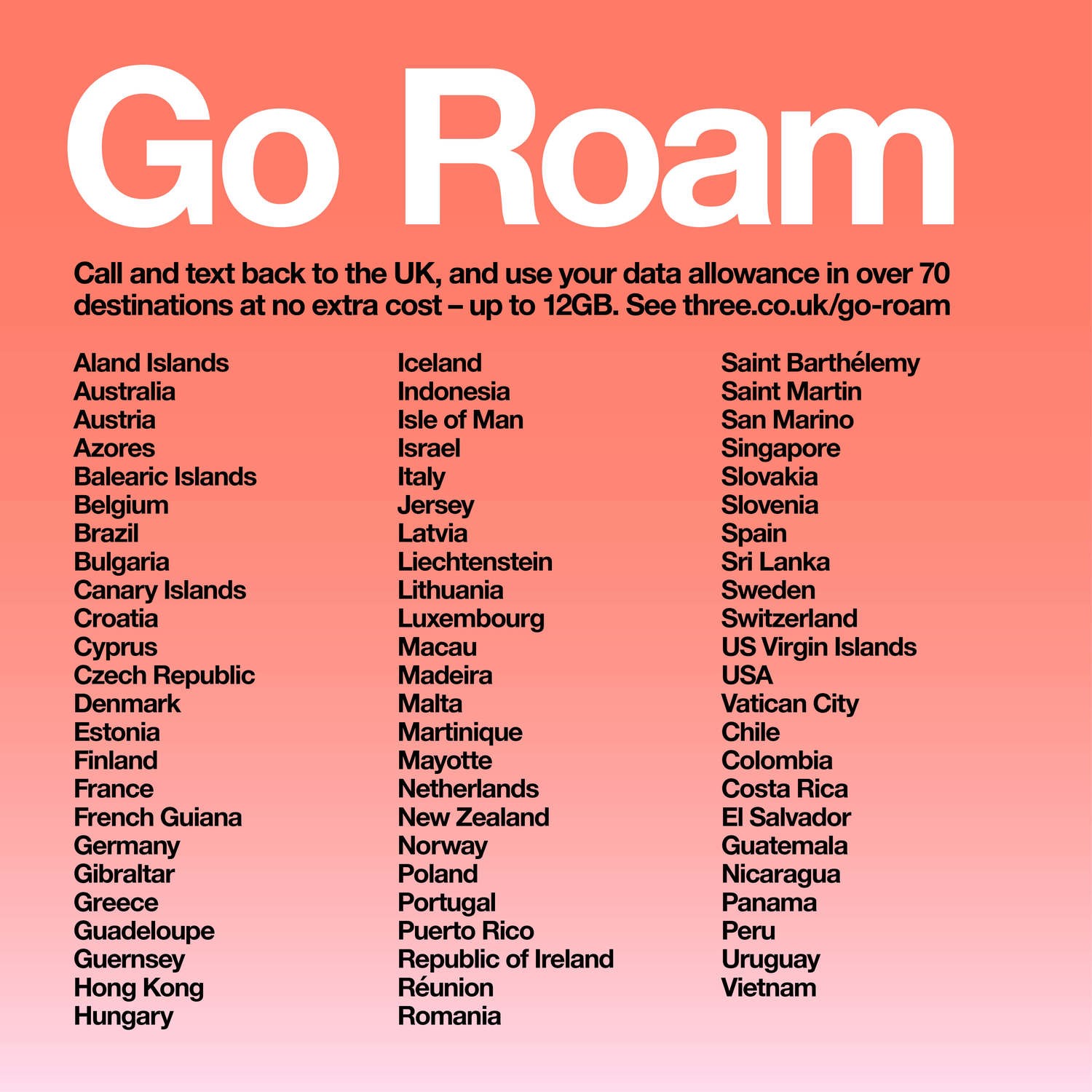 Three 4GB Data SIM Only Contract 12 Months ukcon