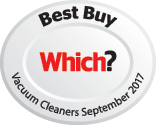 Which? Best Buy Vacuum Cleaner Sept 2017