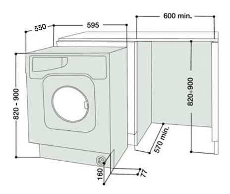 BHWM1292 Dimensions