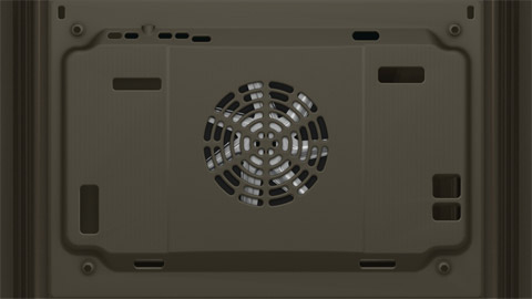 Bosch 3D Hot Air even air distribution system