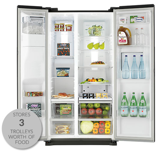 RS7677FHCBC H-series samsung fridge freezer