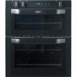 BI70FP Built-under Electric Double Oven in Black