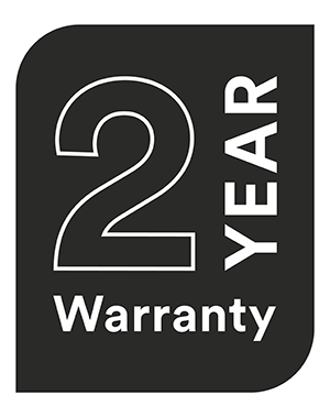 2 Year Warranty