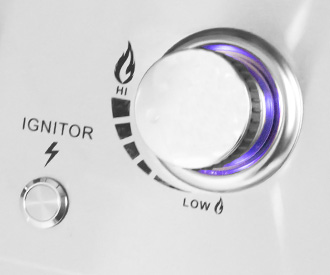 Monster grills LED dials.
