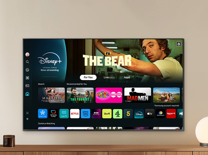Main features of a smart TV