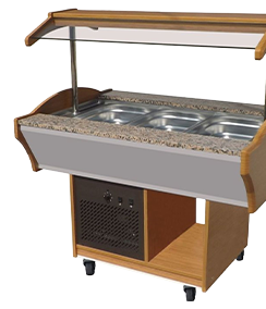Shop all mobile salad bars & cold buffet bars
