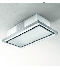 Shop ceiling mounted cooker hoods.
