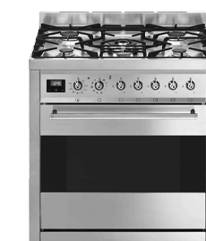 Shop dual fuel range cookers.