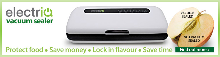 The electriQ Vacuum Sealer