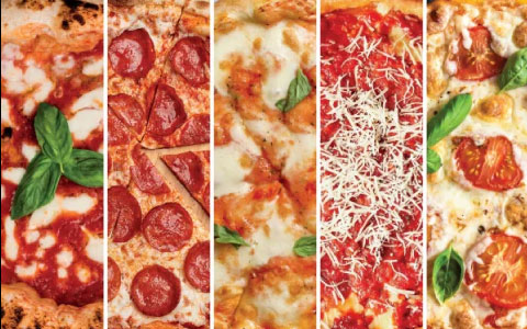 5 PIZZA SETTINGS