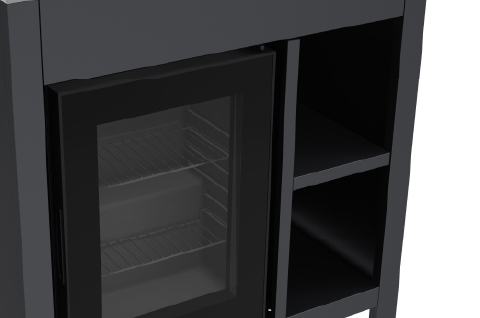 Handy open storage