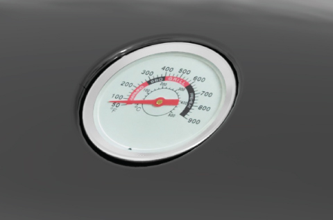 Built-in thermometer