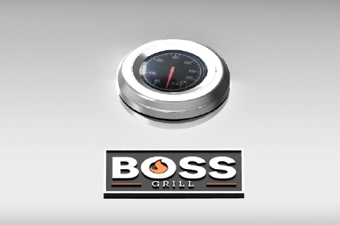 Built-in thermometer