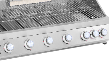 Six powerful burners