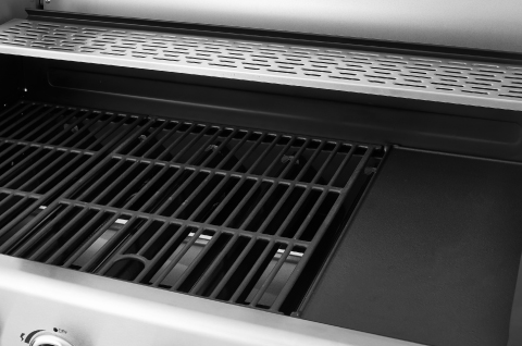 Dual cooking surface